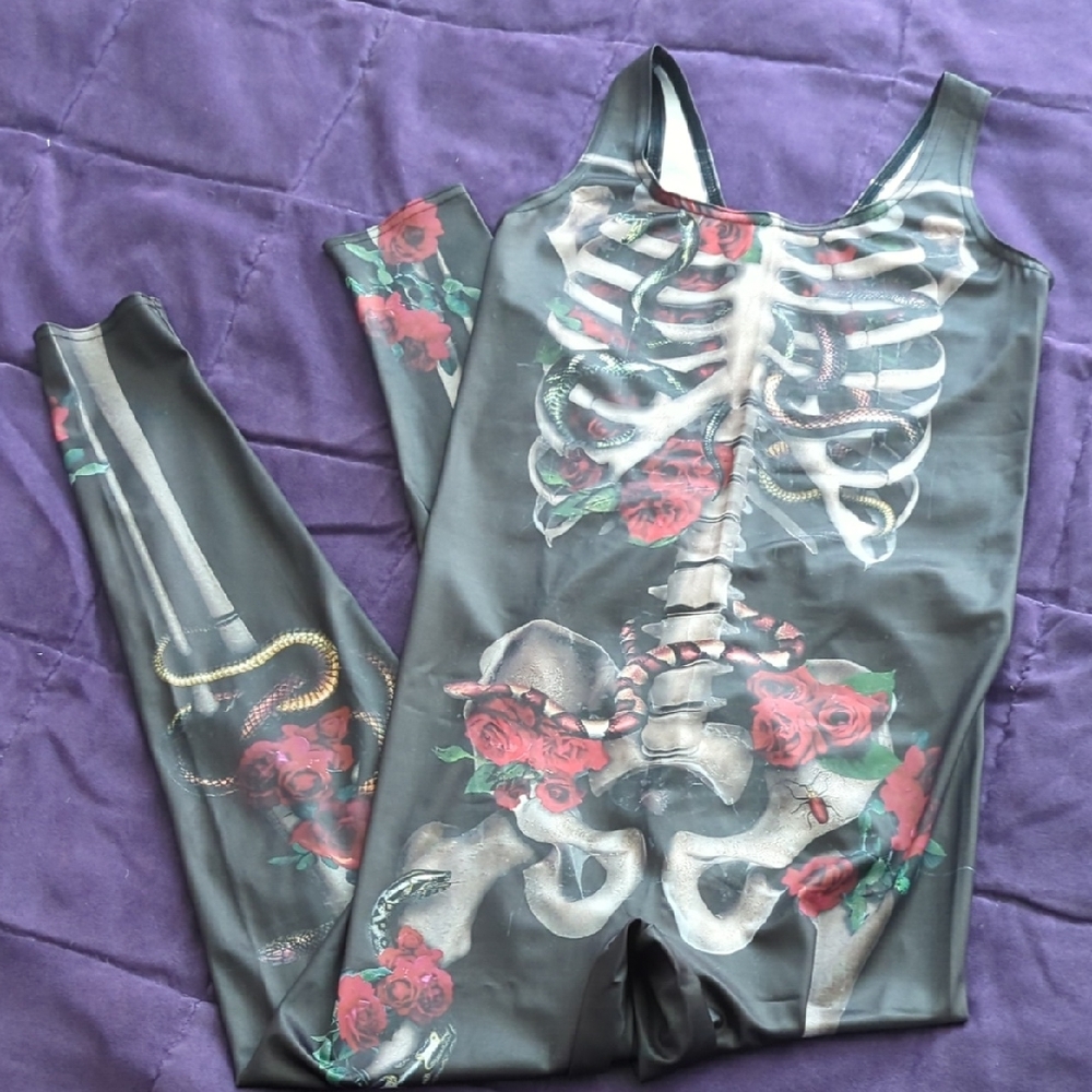Black Milk Creeper Ribs Catsuit